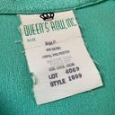 The Row Vintage Queens Mint Green Collared V Neckline Midi Dress Photo 11