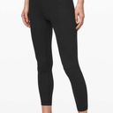 Lululemon black embossed align leggings 23” Photo 0