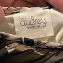 Audrey  Spaghetti Strap Brown Floral Anthro Boho Size Large EUC #2522 Photo 5