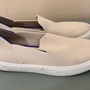 Rothy's  The Sneaker Slip on Shoes in Sand With Blue Trim Women’s Size 7 Photo 0