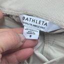 Athleta  Brooklyn Ankle Pant 8 ( M Medium ) Abalone Grey Pants Photo 7