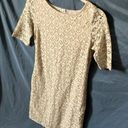 Banana Republic : Silver Dollar Lace 3/4 Length Dress- Cotton Blend- 4 Photo 10