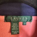 Ralph Lauren Lauren  100% Cotton Salmon Pink Pullover Sweatshirt Size 2X Photo 5