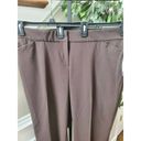 kim rogers  Women Brown Polyester Mid Rise Curvy Straight Leg Dress Pant Size 18W Photo 1