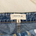 PacSun  Jean Mini Skirt Size 26 NWT Photo 1