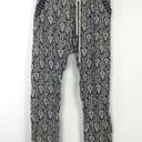 Forever 21  Tapered Pull On Pant Printed Drawstring Elastic Waist Tapered pants Photo 3