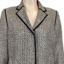 Sigrid Olsen  Tweed wool blend jacket blazer size 8 Brown/Tan Photo 5