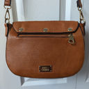 Coco + Carmen  floral brown leather purse  Photo 2