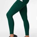 Sweaty Betty  Therma Running Leggings 7/8 High Rise Pockets Dark Green Size XXS Photo 0