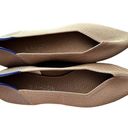 Rothy's Rothy’s The Pointy  Ecru Beige Tan Slip On Flats Tortoise Sole Women’s Size 9 Photo 2