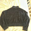 American Eagle AE Cropped Corduroy Zip Up Photo 1