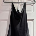 EXPRESS Cowl Neck Satin Tank Photo 0