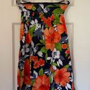 Hollister Y2K  Dark Hawaiian Floral Strapless Tunic Photo 6