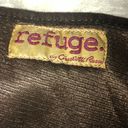 Refuge  brown suede wedge tall boots Photo 3