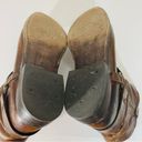 Frye Wyatt Dark Brown Harness Short Pull On Western Boot Roper Ranch Size 8 Photo 14