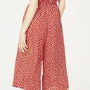 Trixxi  Small Capri Jumpsuit Floral Wide Leg Sweetheart Neckline Spaghetti Straps Photo 1