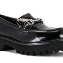 Tony Bianco  Greer Loafers in Black Hi Shine 40 with Box Womens Penny Oxfords Photo 0