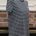 Hollister navy blue and white striped tee with logo / XS / Excellent condition Photo 2