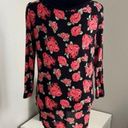 American Dream Womens Long Sleeve Floral Top Tunic Tee Size Small Photo 1