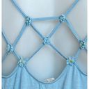Daisy Baby Blue Cropped Camisole MEDIUM Strappy Babydoll Coquette Softgirl  Photo 3