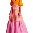 STAUD  Meadow Maxi Tiered Dress, Size M New w/Tag Retail $375 SOLD OUT! Photo 0