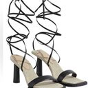 Jacquemus  Lace-Up Gladiator Square around Mixed-Toe Sandals sz 40 US 9 Photo 1