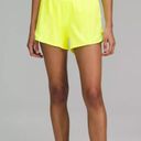 Lululemon  Hotty Hot High-Rise Short 4" Electric Lemon  Size 6 Photo 1