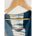 J.Jill  Pure Jill Tie Dyed Dolman Tee Blue White Size XL Photo 3