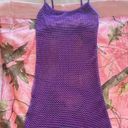 Poof y2k vintage 2000s purple fishnet mesh tube mini dress  Photo 7