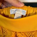 New York & Co. Stretch Yellow Skirt Sz Medium Photo 1