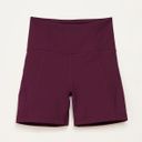 Girlfriend Collective Plum Biker Shorts Set Photo 11