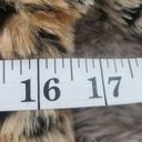 Donna Salter's Fabulous Furs Hooded Leopard Print Faux Fur Jacket Size Small Photo 10