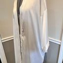 Victoria's Secret  BRIDE Robe White Wedding Kimono I Do, One Size Heart Glitter Photo 2