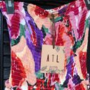 Abel the label  ATL Maxi Dress New Size Small Floral Retro Smocked Boho Chic Photo 4