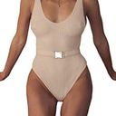 Amazon Light Brown One Piece Swimsuit  Photo 0