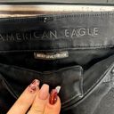 American Eagle  Curvy High Rise Jegging Black Distressed Jeans sz 4 Photo 2