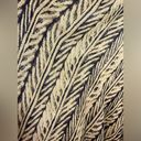 Ralph Lauren Vintage Lauren  Khaki Black Batik Tropical Palm Leaf Print Skirt Photo 5