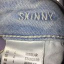 American Eagle  distressed skinny jeans size 4 light wash color holy jeans​​ Photo 10