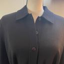 Talbots Thin Wool Button Front Tied Top. Photo 1