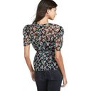 Jason Wu  100% Silk Rose Print Tie Wrap Blouse Size 6 NWT $395 Photo 2