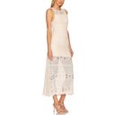 BB Dakota Crochet You Love Me Beige Crocheted Sleeveless Maxi Dress  by Steve Photo 1