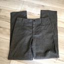 J.Crew  Heather Olive Flannel Wool Pants cargo Size 8 Photo 0