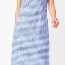 Talbots  Lemons & Gingham Shift Dress Size 8 Photo 0