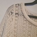 Akemi + Kin  Anthropologie Crochet Women's long sleeve top size XL Photo 1