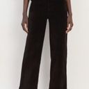 Everlane  The Corduroy Wide Leg Pants Black Size 10 Photo 0