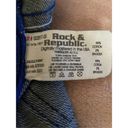 Rock & Republic  Low Rise Boot Cut Denim Wash Jeans Size 32 Photo 4
