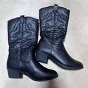 Women’s Cowgirl Boots Black Size 10 Photo 0