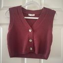 moon&madison Maroon Sweater Best Photo 0