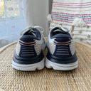 Hoka  One One Bondi 7 Lunar Rock Black Iris Road-Running Sneakers Size 9.5 Wide Photo 4