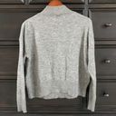 Anthropologie MOTH by  Womens Small Gray Green Dog Wool Blend Sweater‎ Photo 6